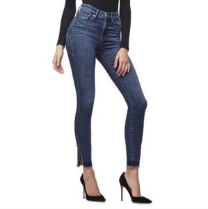 Good American good waist ankle skinny With stretch Sz 26
